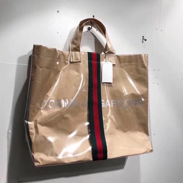 グッチ×コムデギャルソン コピー コラボ トートバッグ 802obk20105111